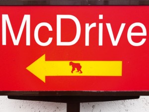 McDonalds's Schild